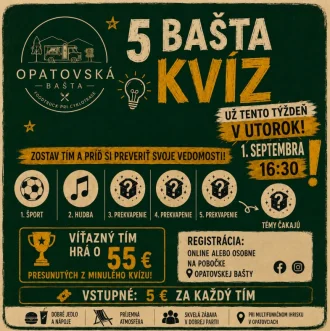Opatovská Bašta - Kvíz